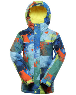 Dětská lyžařská bunda Alpine Pro Zawero Dětská velikost: 92-98 / Barva: modrá