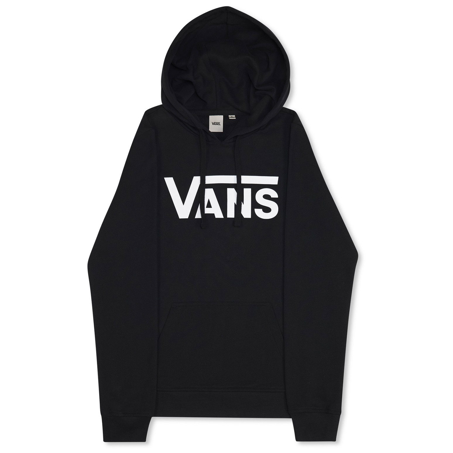 Dámská mikina Vans Wm Drop V Logo Hoodie Velikost: S / Barva: černá