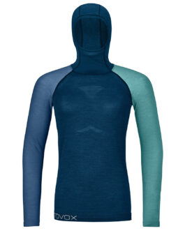Dámská mikina Ortovox 120 Comp Light Hoody W Velikost: L / Barva: modrá
