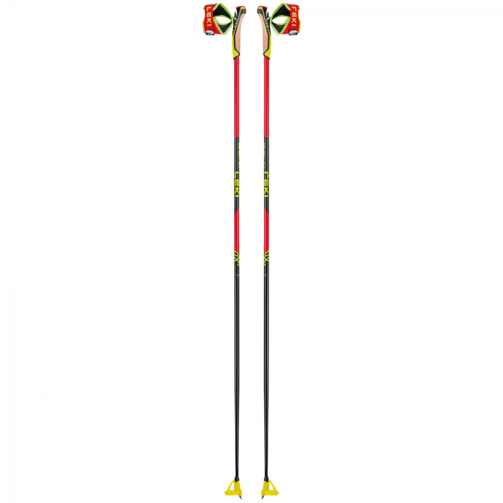 Běžecké hole Leki PRC 750 Délka holí: 160 cm / Barva: černá/červená