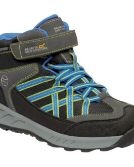Dětské boty Regatta Samaris V Mid Junior Dětské velikosti bot: 32 / Barva: šedá/modrá