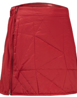 Dámská zimní sukně Silvini Liri Velikost: XL / Barva: červená