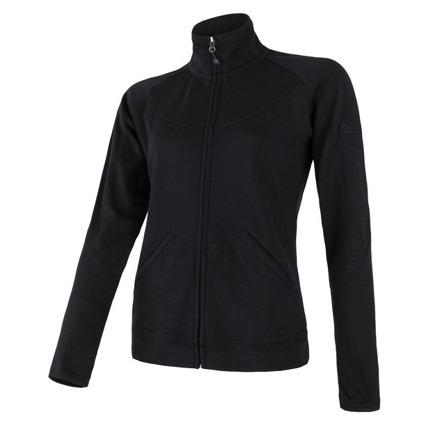 Dámská mikina Sensor Merino Upper Velikost: S / Barva: černá