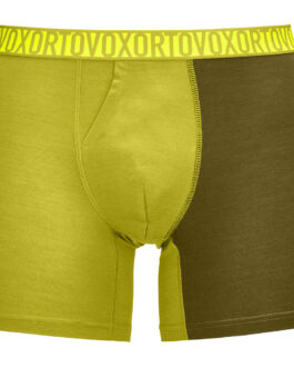 Pánské boxerky Ortovox 150 Essential Boxer Briefs M Velikost: XL / Barva: žlutá