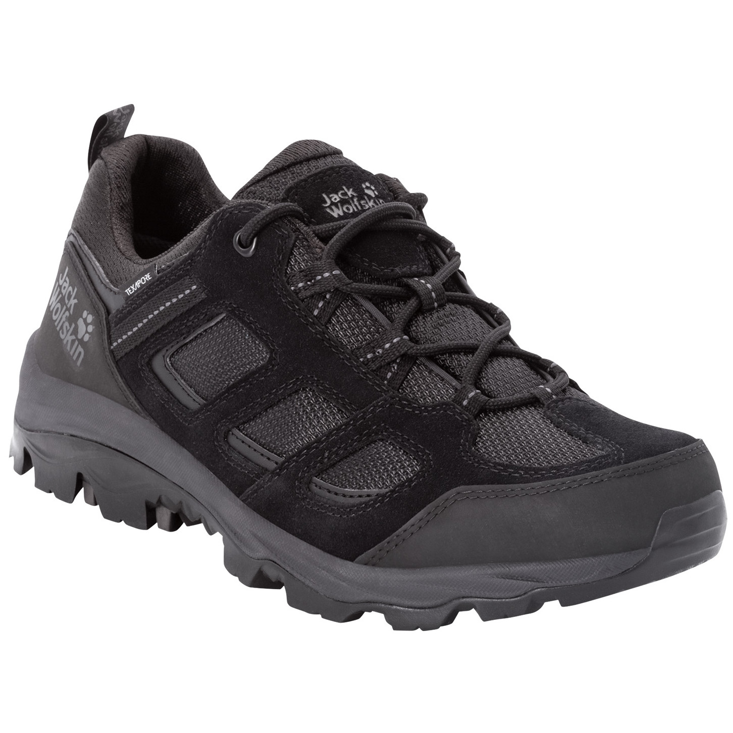 Pánské boty Jack Wolfskin Vojo 3 Texapore Low M Velikost bot (EU): 45 / Barva: černá/červená