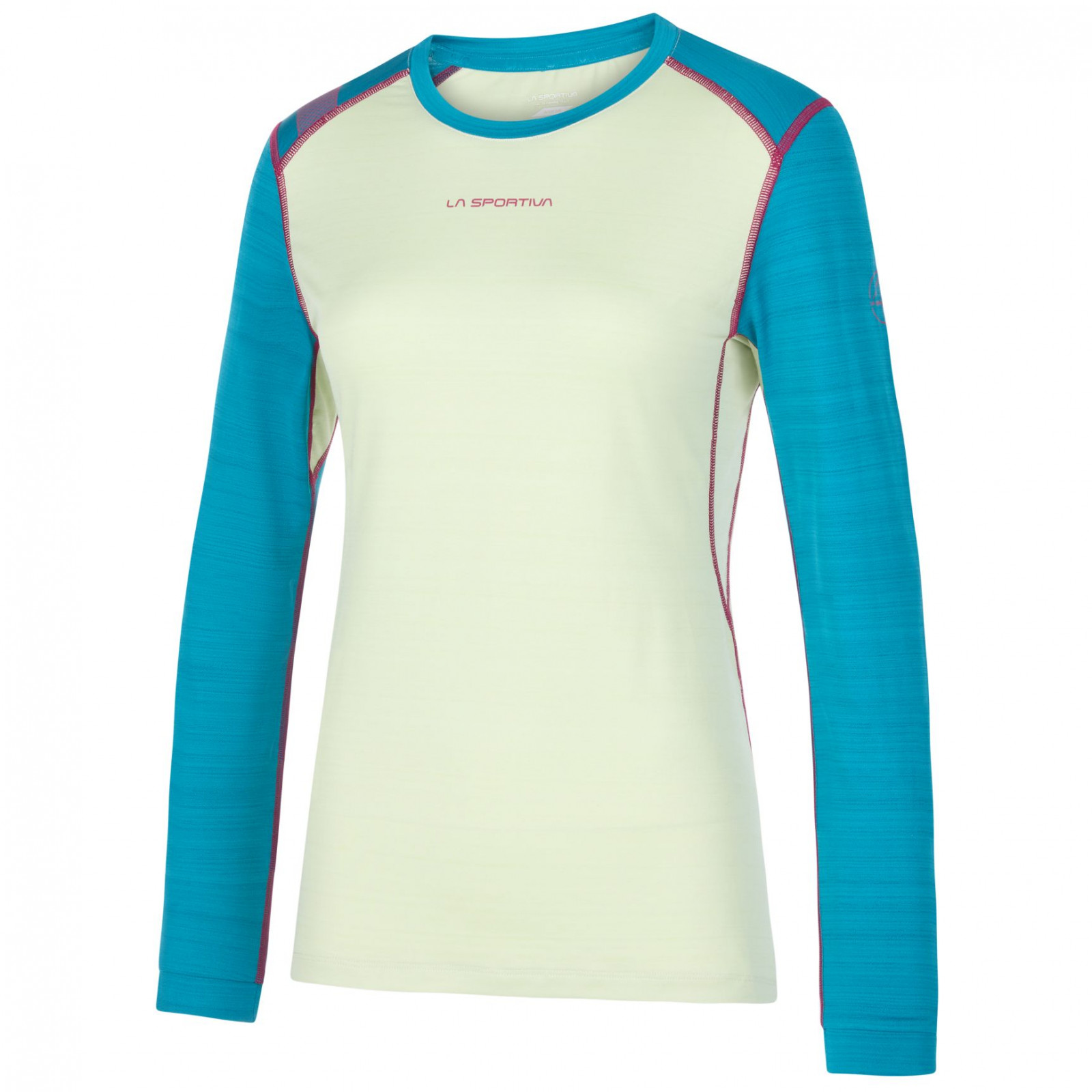 Dámské triko La Sportiva Tour Long Sleeve W Velikost: S / Barva: modrá/zelená