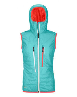 Dámská vesta Ortovox Swisswool Piz Boe Vest W Velikost: L / Barva: světle modrá