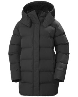 Dámská zimní bunda Helly Hansen W Aspire Puffy Parka Velikost: L / Barva: černá