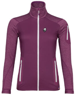 Dámská bunda High Point Merino Alpha Lady Velikost: S / Barva: fialová