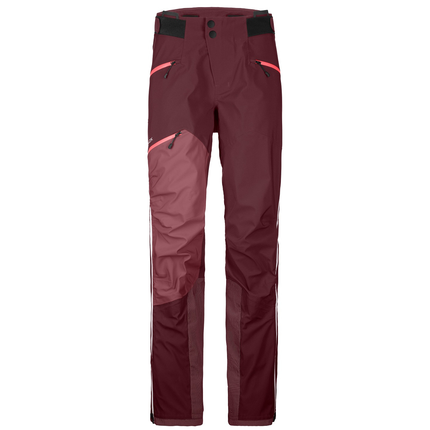 Dámské kalhoty Ortovox W's Westalpen 3L Pants Velikost: M / Barva: červená