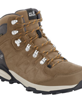 Dámské boty Jack Wolfskin Refugio Texapore Mid W Velikost bot (EU): 37,5 / Barva: hnědá