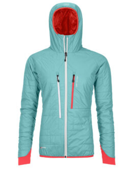 Dámská bunda Ortovox Swisswool Piz Boe Jacket W Velikost: M / Barva: světle modrá