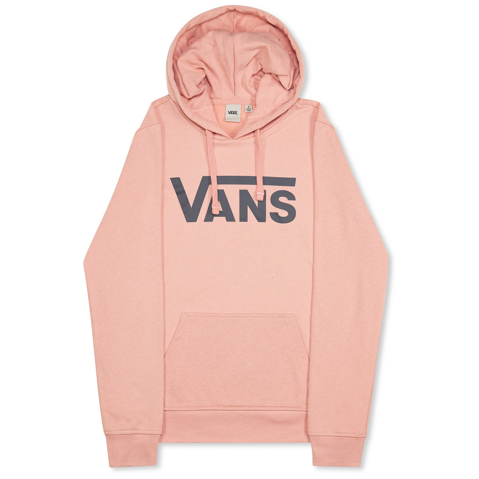 Dámská mikina Vans Wm Drop V Logo Hoodie Velikost: S / Barva: růžová