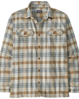 Pánská košile Patagonia Fjord Flannel Shirt Midweight Velikost: S / Barva: béžová
