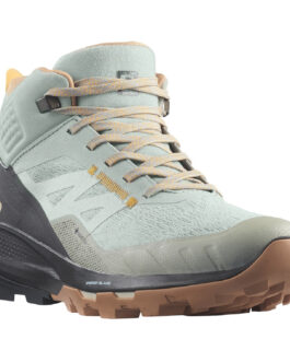 Dámské turistické boty Salomon Outpulse Mid Gore-Tex Velikost bot (EU): 40 / Barva: modrá/oranžová