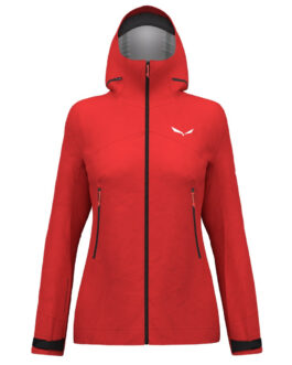 Dámská bunda Salewa ORTLES GTX 3L W JACKET Velikost: S / Barva: červená