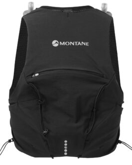 Běžecká vesta Montane Gecko VP 5+ Velikost: S / Barva: černá