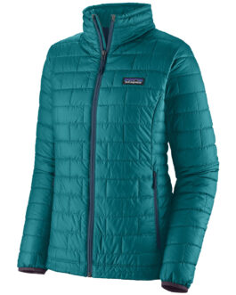 Dámská bunda Patagonia Nano Puff Jacket Velikost: L / Barva: modrá
