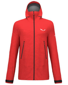 Pánská bunda Salewa Ortles Gtx 3L M Jacket Velikost: XXL / Barva: červená