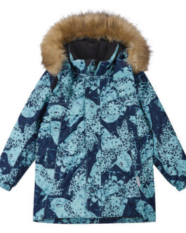 Dětská zimní bunda Reima Musko 2022 Dětská velikost: 128 / Barva: modrá