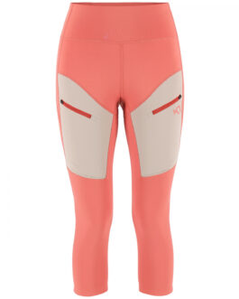 Dámské 3/4 legíny Kari Traa Ane Hiking Capri Velikost: M / Barva: růžová