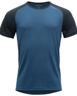 Pánské funkční triko Devold Jakta Merino 200 T-Shirt Velikost: L / Barva: modrá
