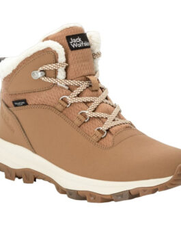 Dámské zimní boty Jack Wolfskin Everquest Texapore Mid W Velikost bot (EU): 39,5 / Barva: světle hnědá