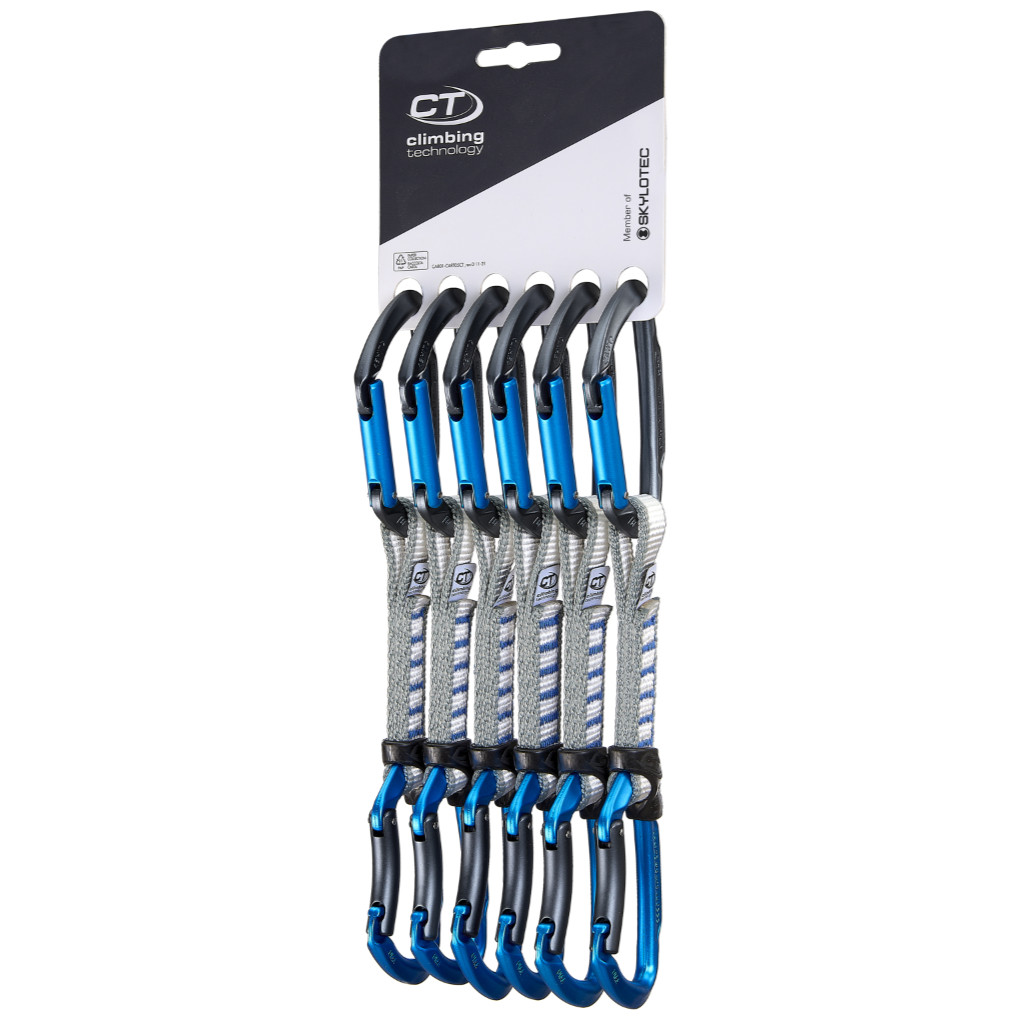 Sada expresek Climbing Technology Lime B set NY pack of 6 Barva: tmavě modrá