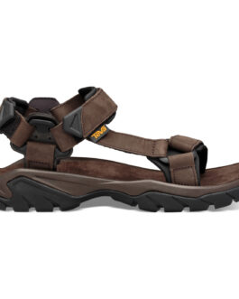 Pánské sandály Teva Terra Fi 5 Leather Velikost bot (EU): 40,5 / Barva: hnědá