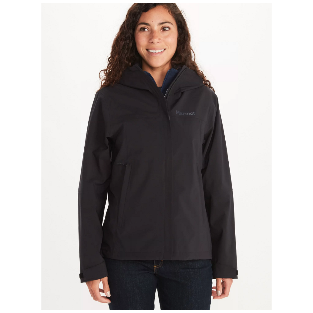 Dámská bunda Marmot Wm's PreCip Eco Jacket M12389 Velikost: M / Barva: černá