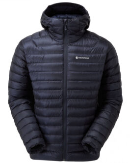 Pánská zimní bunda Montane Anti-Freeze Hoodie Velikost: M / Barva: tmavě modrá