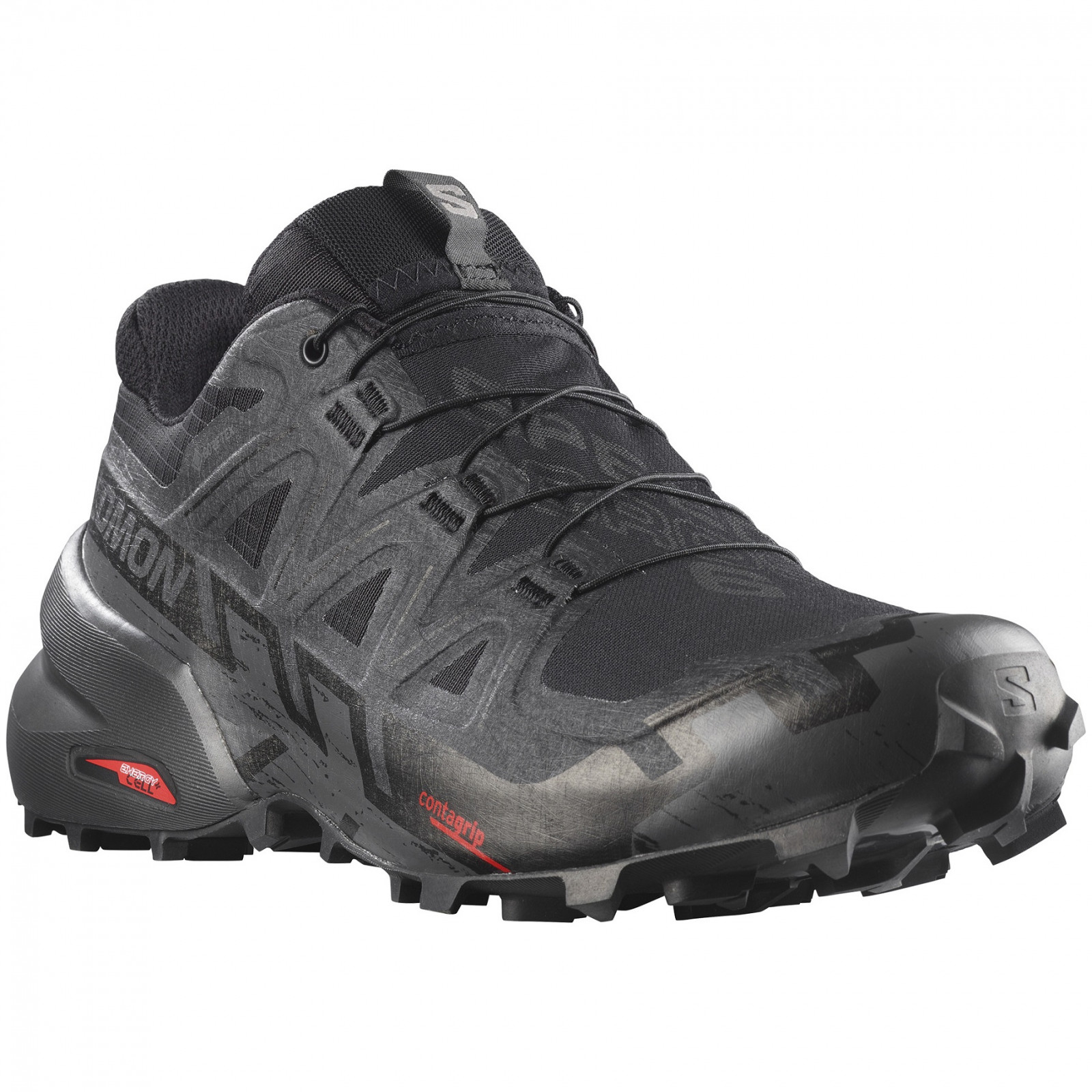 Pánské běžecké boty Salomon Speedcross 6 Gore-Tex Velikost bot (EU): 44 (2/3) / Barva: černá
