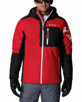 Pánská zimní bunda Columbia Timberturner™ II Jacket Velikost: M / Barva: červená