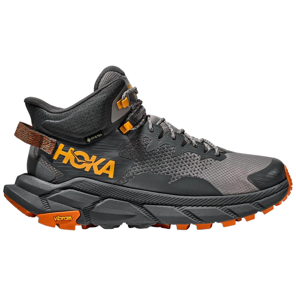 Pánské boty Hoka One One M Trail Code Gtx Velikost bot (EU): 46 / Barva: šedá/oranžová
