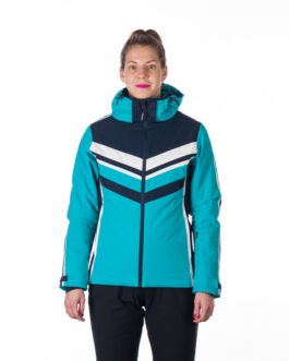 Dámská lyžařská bunda Northfinder Doris Velikost: M / Barva: modrá/světle modrá