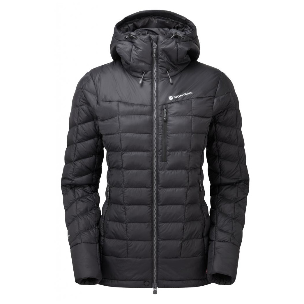 Dámská bunda Montane Fem Ground Control Jacket Velikost: M / Barva: černá