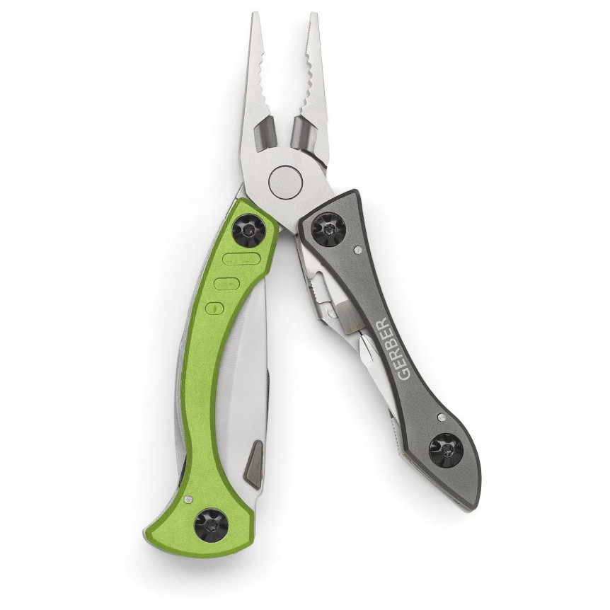 Multitool Gerber Crucial Grey Barva: zelená