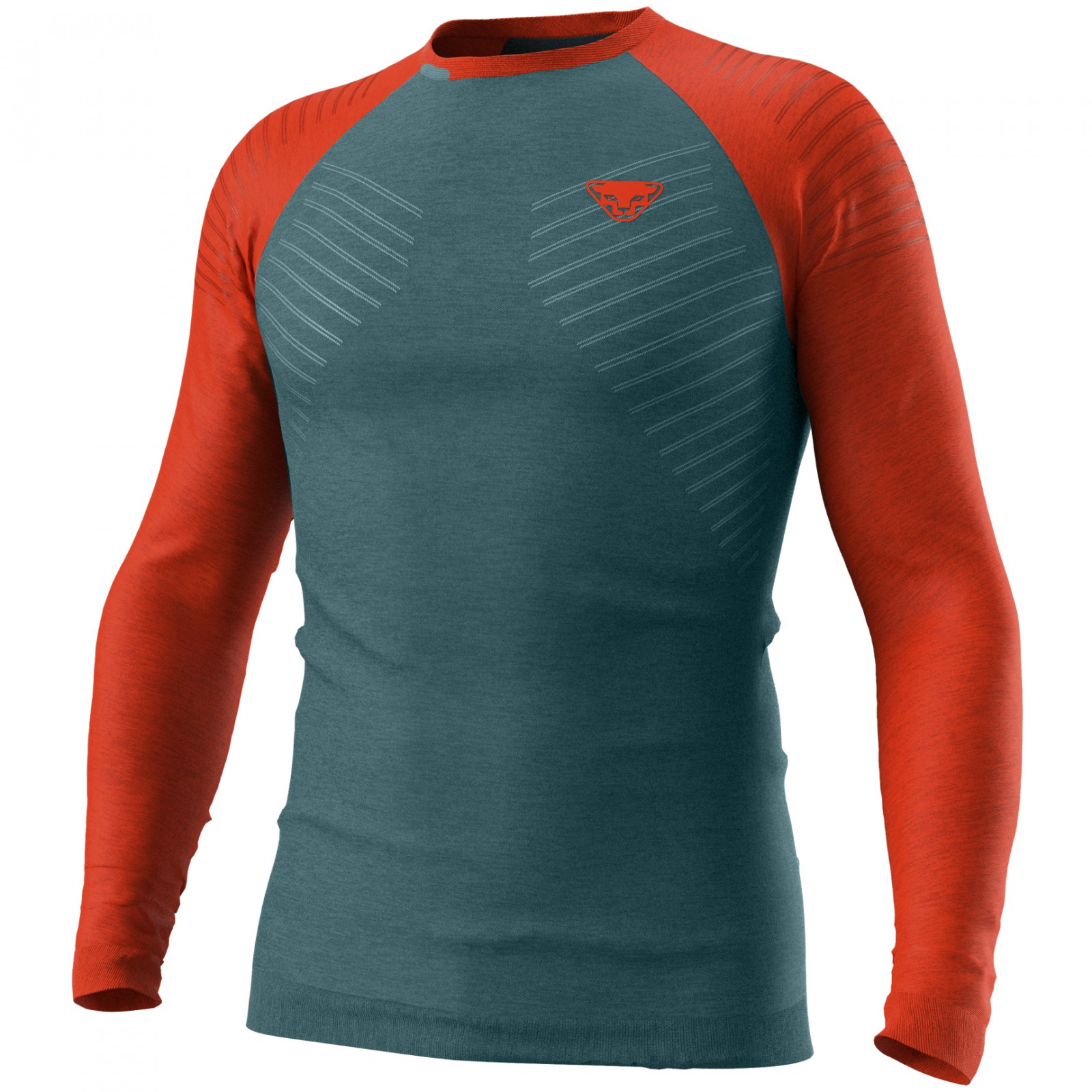 Pánské funkční triko Dynafit Tour Light Merino M L/S Tee Velikost: L / Barva: oranžová