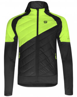 Pánská mikina Etape Crux Pro 2.0 Velikost: XL / Barva: černá/žlutá