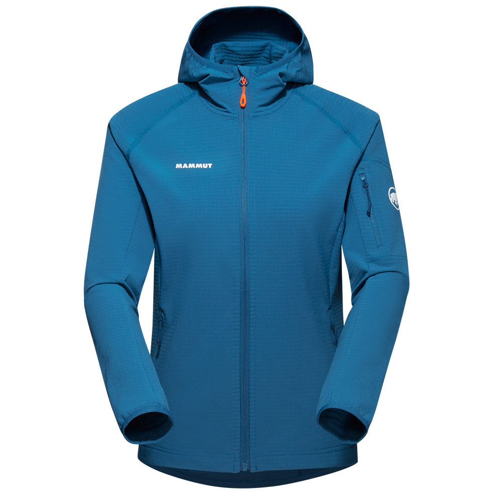 Dámská bunda Mammut Madris Light ML Hooded Jacket Women Velikost: M / Barva: světle modrá