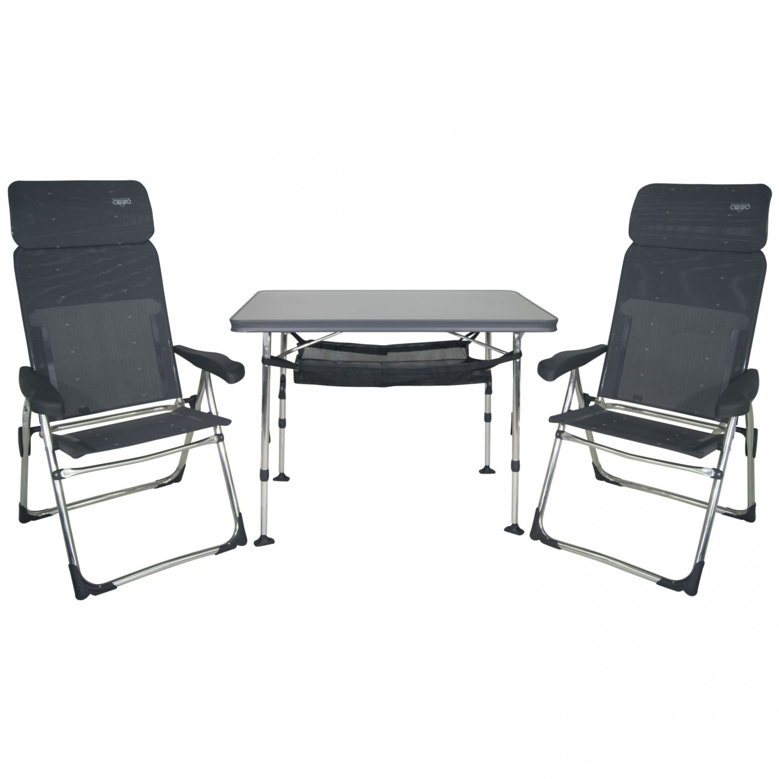 Kempingový set Crespo Classic Set AL-213 Barva: tmavě šedá