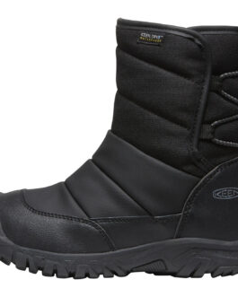 Dětské zimní boty Keen Puffrider Wp Youth Velikost bot (EU): 35 / Barva: černá