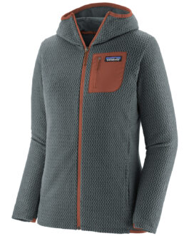 Dámská bunda Patagonia R1 Air Full Zip Hoody Velikost: XS / Barva: zelená