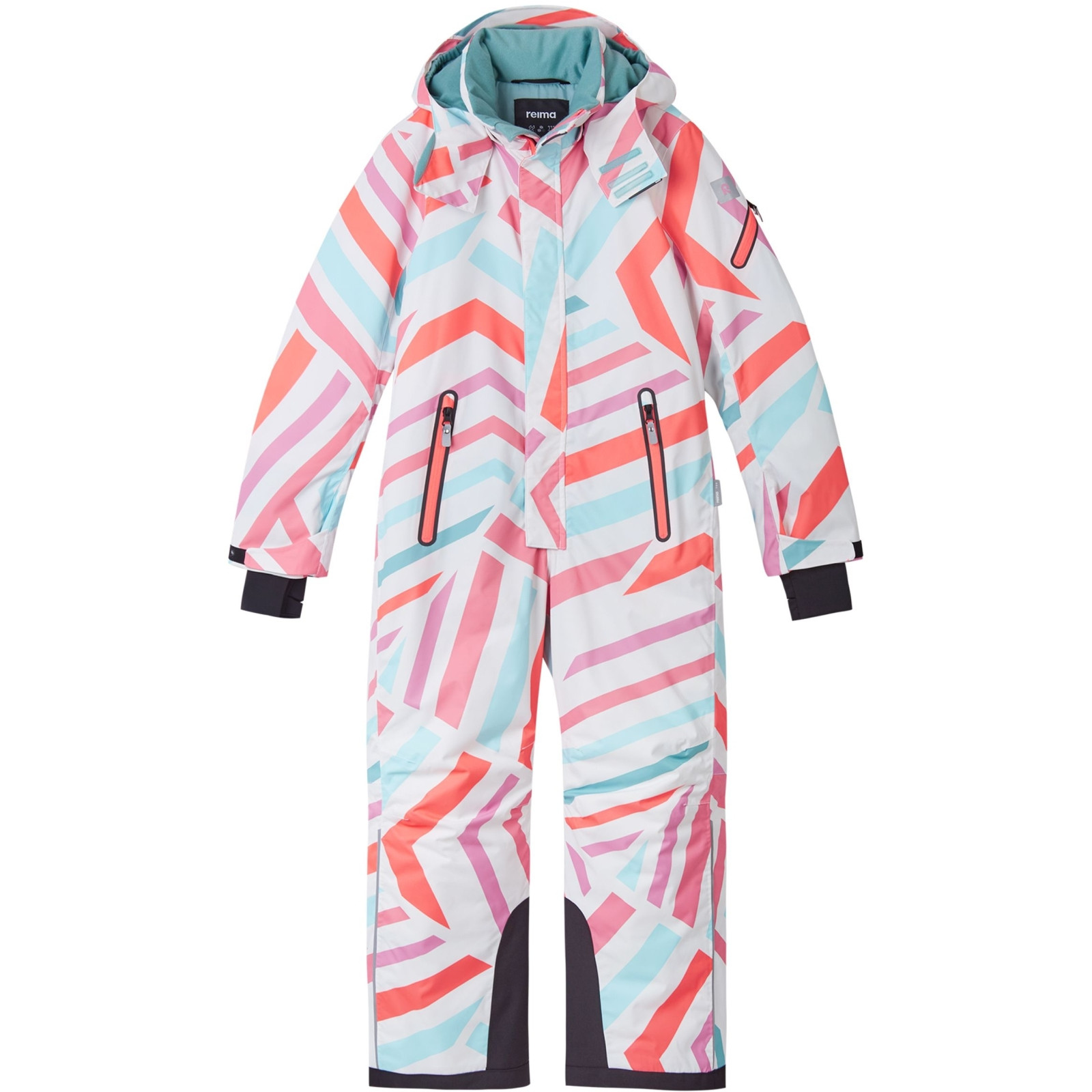 Dětská kombinéza Reima Reach 2022 Dětská velikost: 122 / Barva: bílá