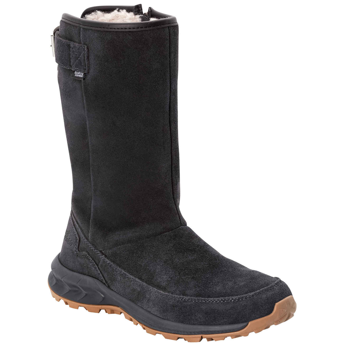 Dámské zimní boty Jack Wolfskin Queenstown Texapore Boot H W Velikost bot (EU): 39 / Barva: černá