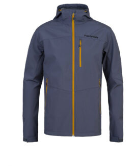 Pánská softshellová bunda Hannah Shelton Velikost: L / Barva: šedá