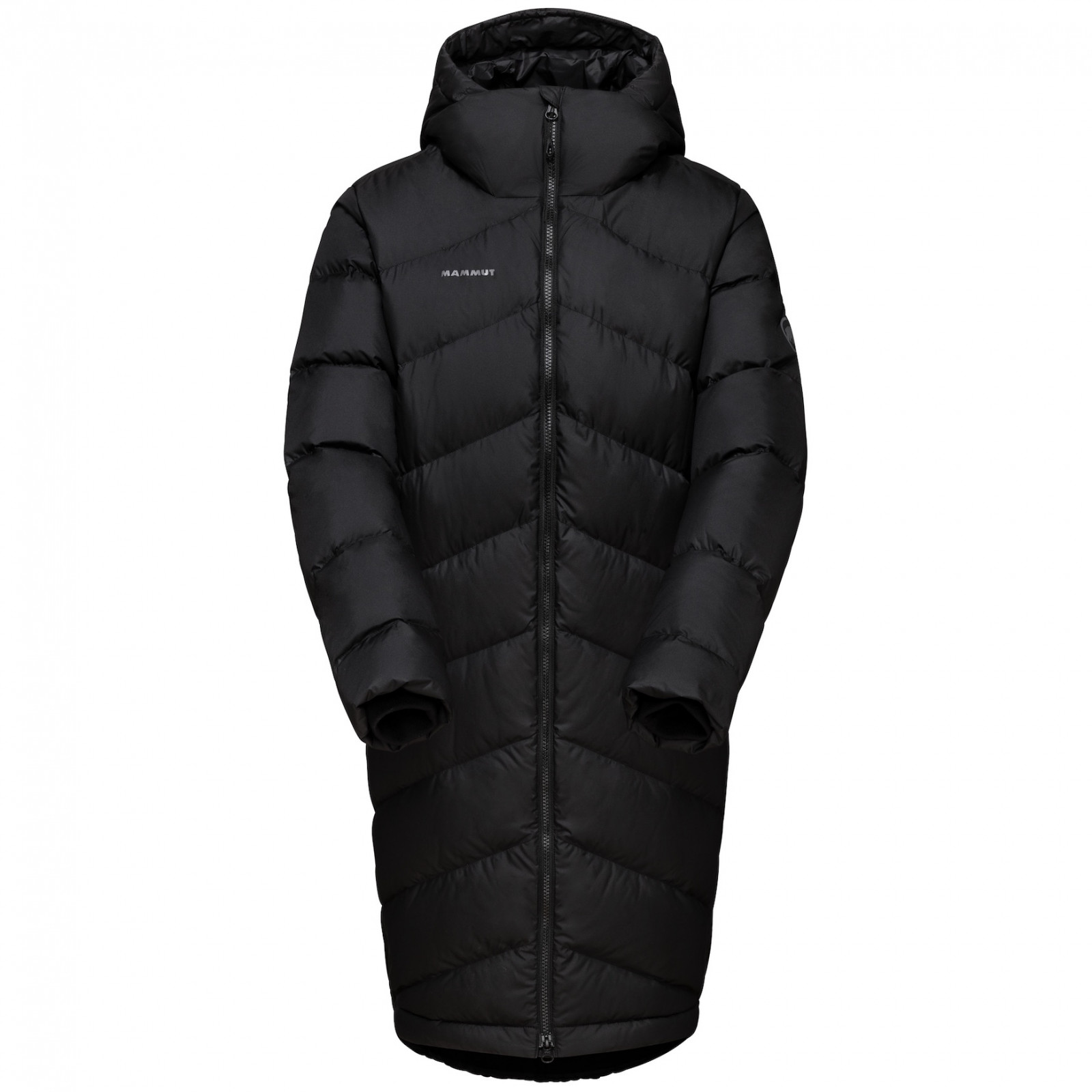 Dámská bunda Mammut Fedoz IN Hooded Parka Women Velikost: L / Barva: černá