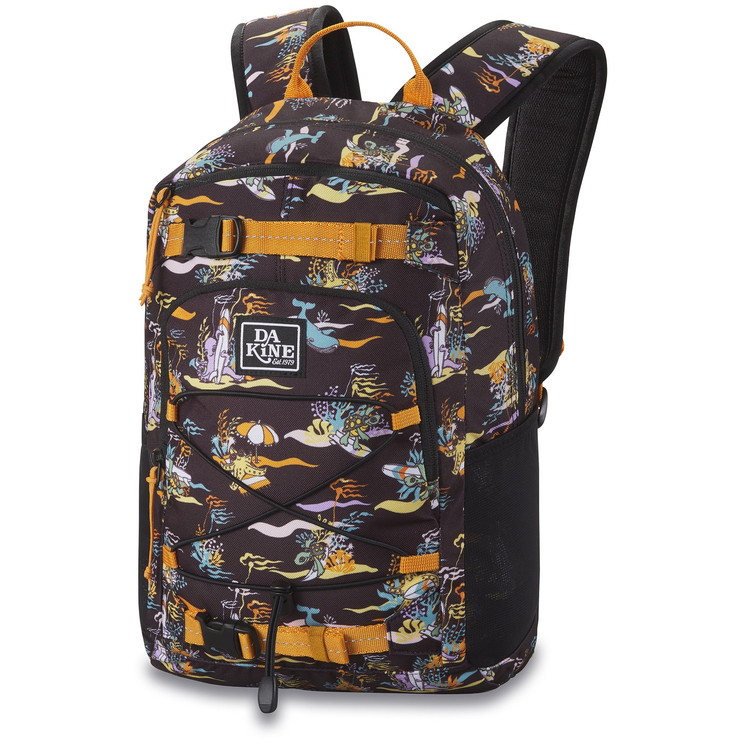 Dětský batoh Dakine Kids Grom Pack 13l Barva: černá/oranžová