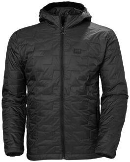 Pánská zimní bunda Helly Hansen Lifaloft Hooded Insulator Jack Velikost: L / Barva: černá