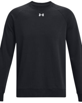 Pánská mikina Under Armour Rival Fleece Crew Velikost: L / Barva: černá